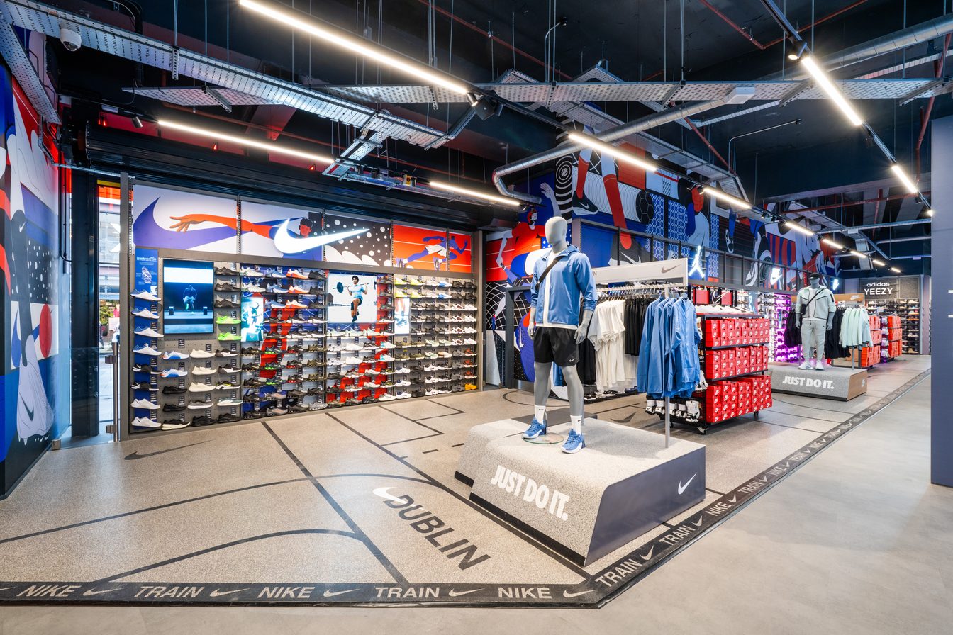 Dublin Nike concept floor